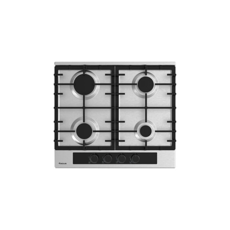 Plaque de cuisson FOCUS 4 Feux Fonte Inox- F.402X