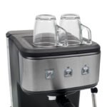 Machine à espresso PRINCESS et à capsules 850W 1.5 Inox/Noir 249413