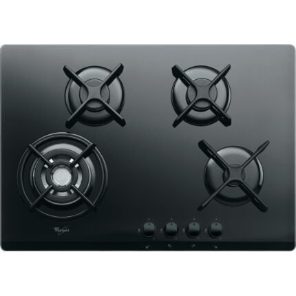 Plaque de cuisson Whirlpool 4 feux 70cm AKT5000/NB