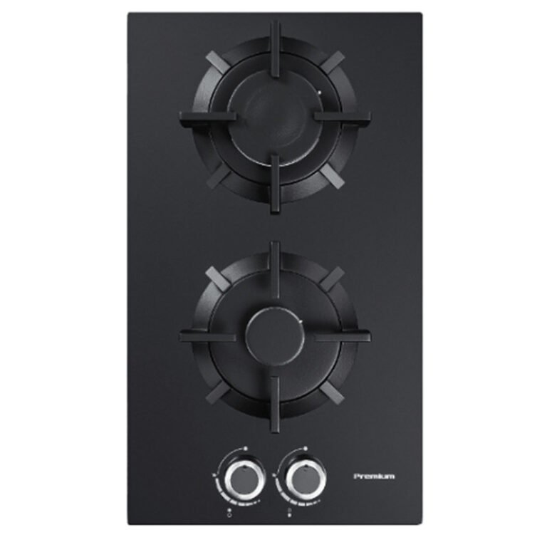 Plaque de cuisson PREMIUM 60Cm 2 Feux Vitre Noir AP32.BS02