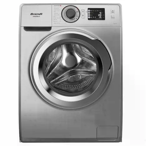 lave linge automatique machine a laver machine a laver brandt front 7kg 1400tr intellect a gris avec afficheur 2