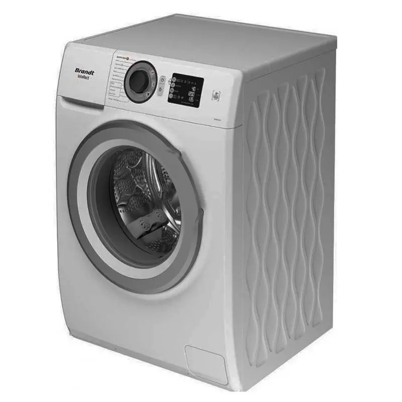 lave linge automatique machine a laver machine a laver brandt front 8kg 1400tr intellect a gris avec afficheur 2 1