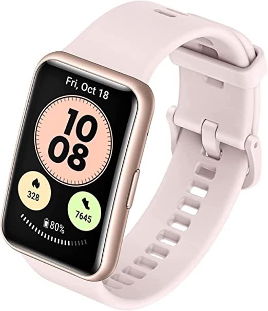 Montre Connecté HUAWEI Watch Fit Elegant, Rose, TIA-B29 – Image 4