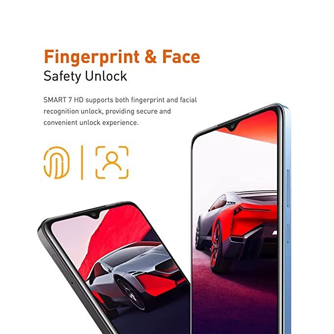 Smartphone INFINIX Smart 7 HD 2GB /64GO, Pomme verte/ Blanc/ Bleu, X6516 – Image 15