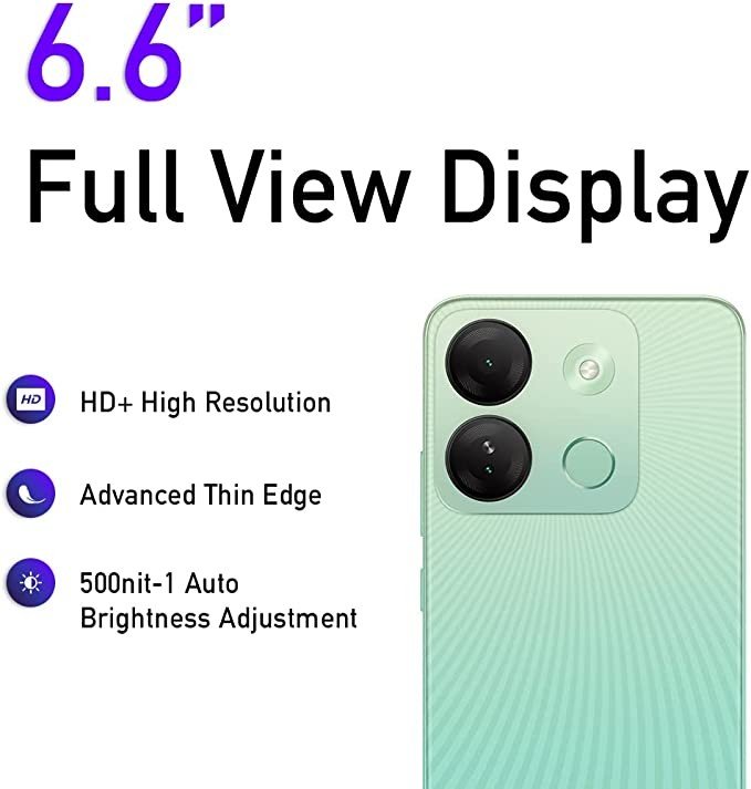 Smartphone INFINIX Smart 7 HD 2GB /64GO, Pomme verte/ Blanc/ Bleu, X6516 – Image 3