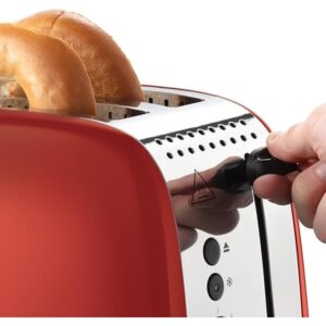 Grille-pain Russell Hobbs Inox/Rouge