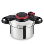 Cocotte TEFAL Clipso Minute Easy 6L Noir/Inox P4620768