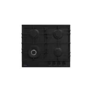 Plaque de cuisson FOCUS 4 Feux Fonte 60 cm Noir F.8004BS