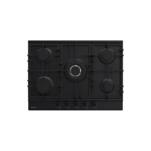 Plaque de cuisson FOCUS 5 Feux Fonte 70 cm Noir F.8011BS