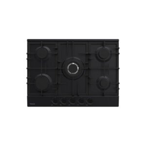 Plaque de cuisson FOCUS 5 Feux Fonte Noir 70 cm F.478B