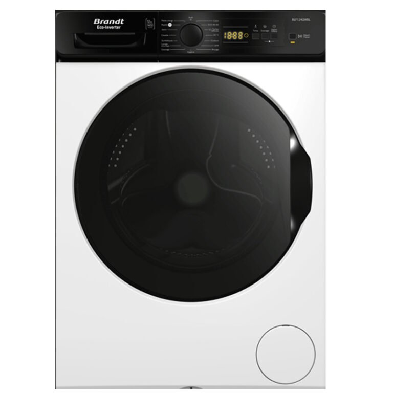 Machine à laver BRANDT 12 Kg Blanc BLF124QWBL
